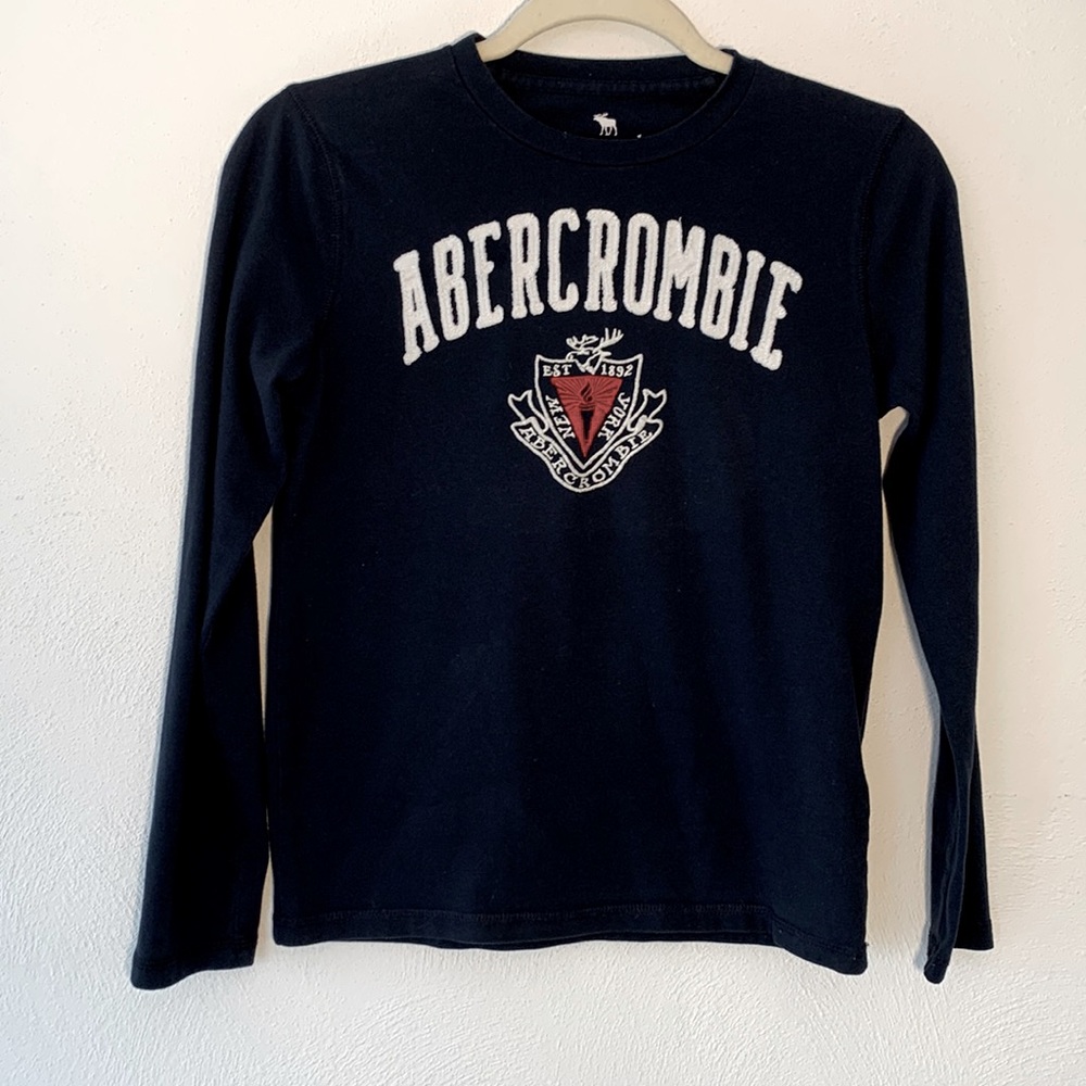 Abercrombie kids long sleeve shirt, size 11/12